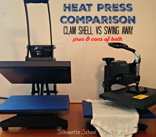 Heat Press Comparison: Clam Shell vs Swing Away Heat Press